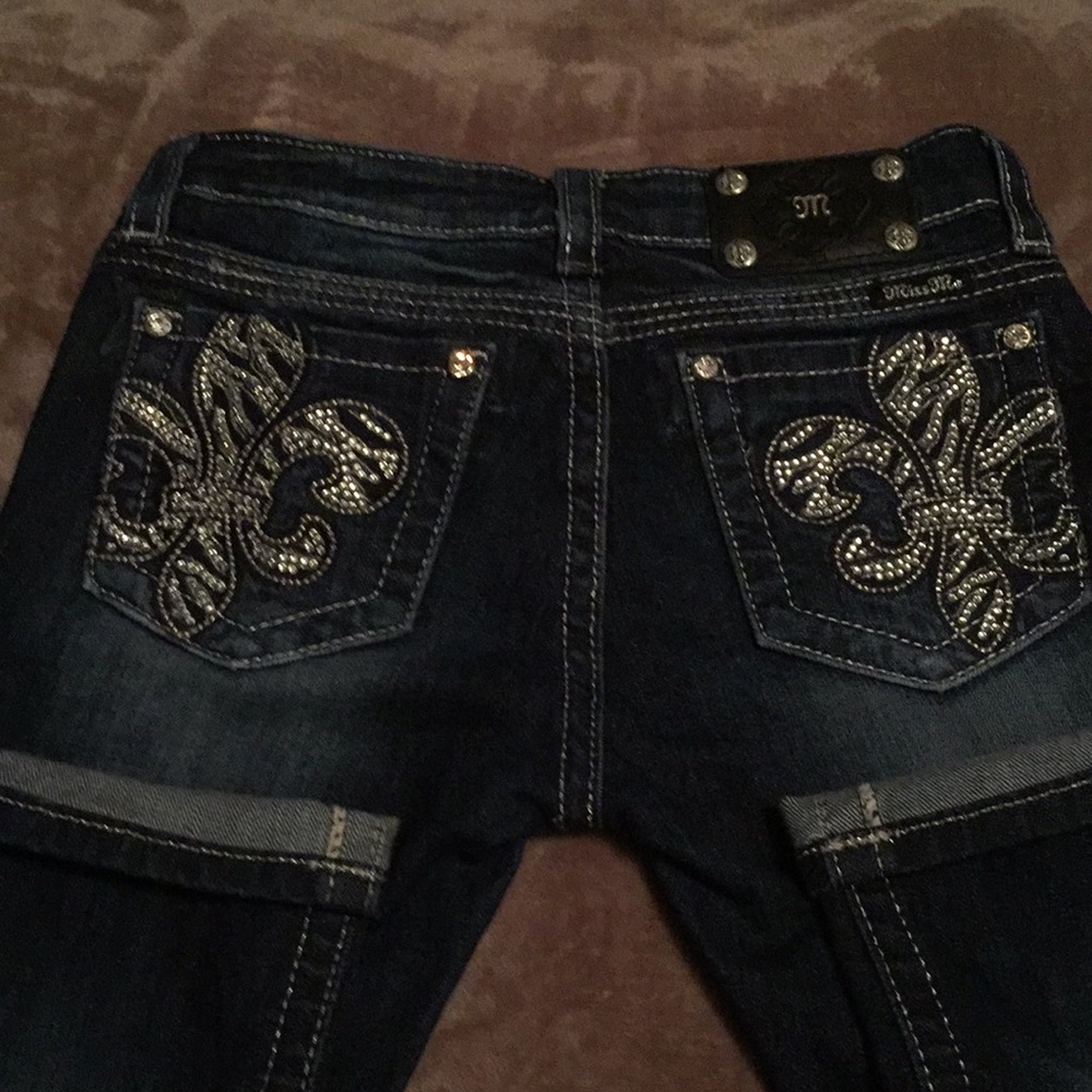 Miss Me Jean Capris Girls Size 16. Like new!